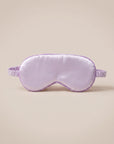 Nuit Sleep Mask in lavender, satin sleep mask with a contoured nose panel and adjustable strap