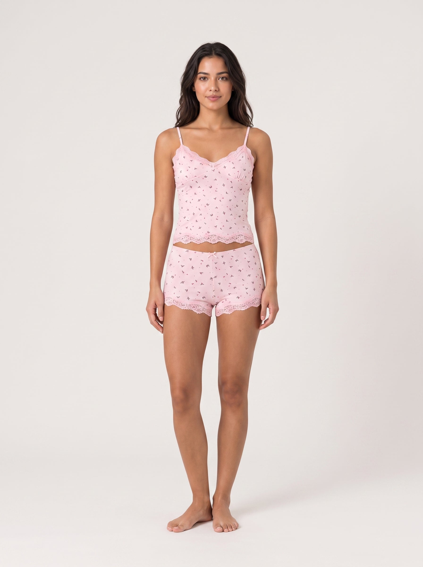 Rosalie Short Set, floral-print short set, view 2