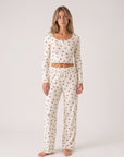 Cerise Lounge Set, cherry-print lounge set, view 6