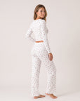 Camille Lounge Set, floral-print lounge set, view 3